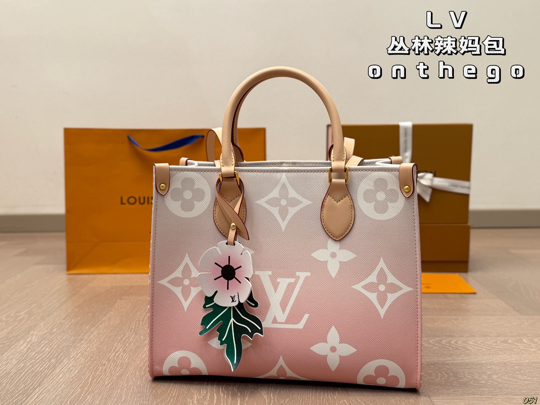 LV Onthego Tote 098 DB061 32cm