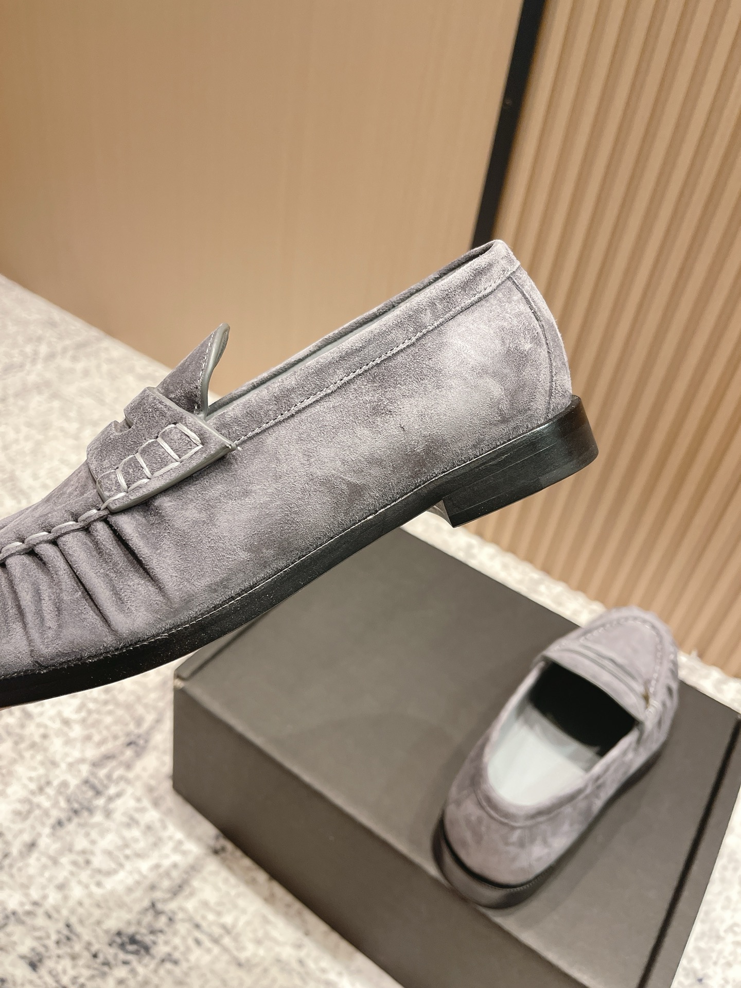 Saint Laurent Shoes Loafers Cowhide