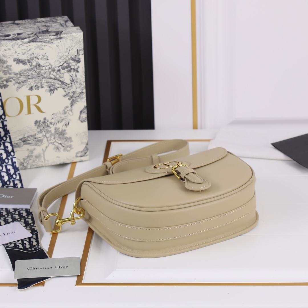 Medium Dior Bobby bag Apricot CD-2011 XB081 22cm