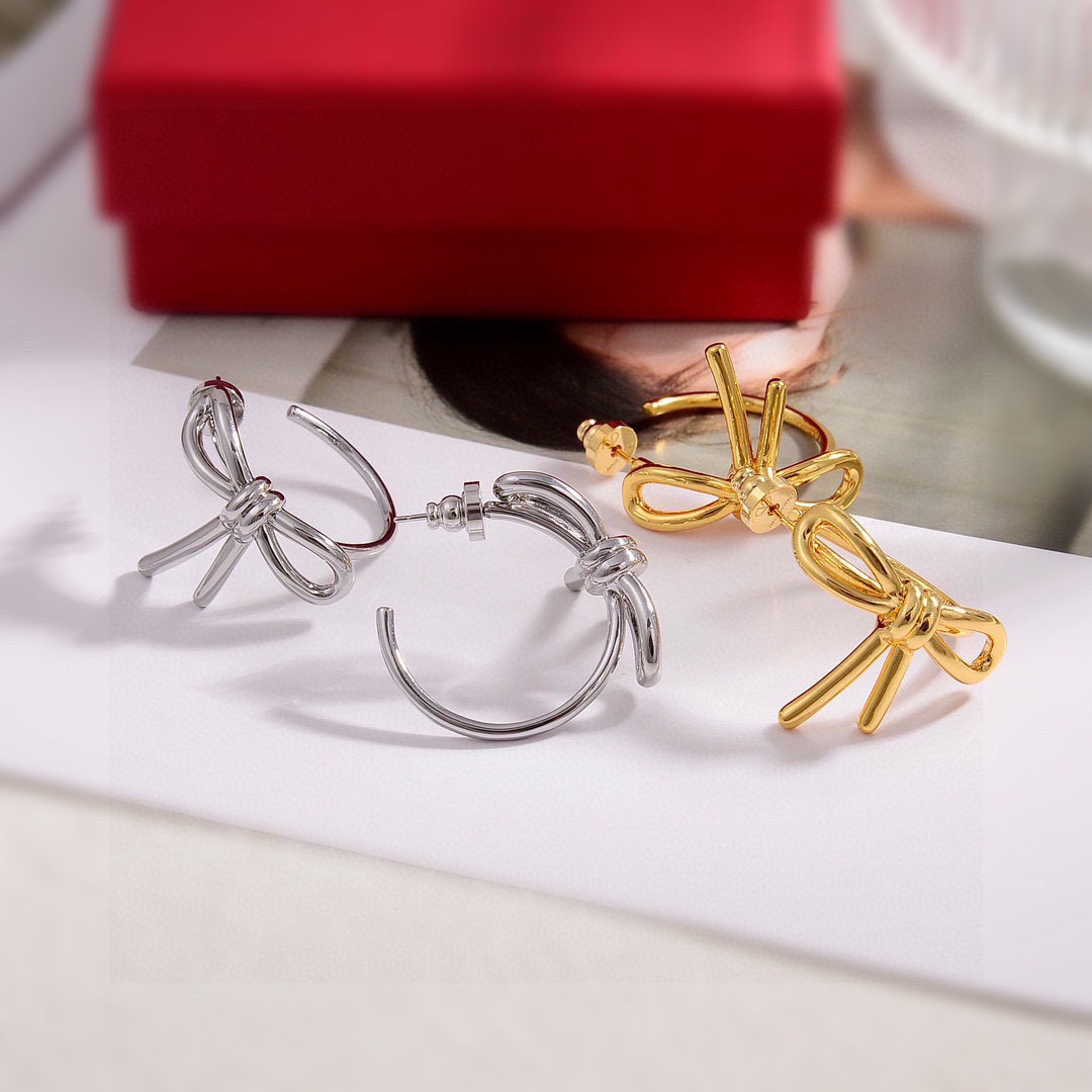 Valentino Jewelry Earring Bowknot Earrings