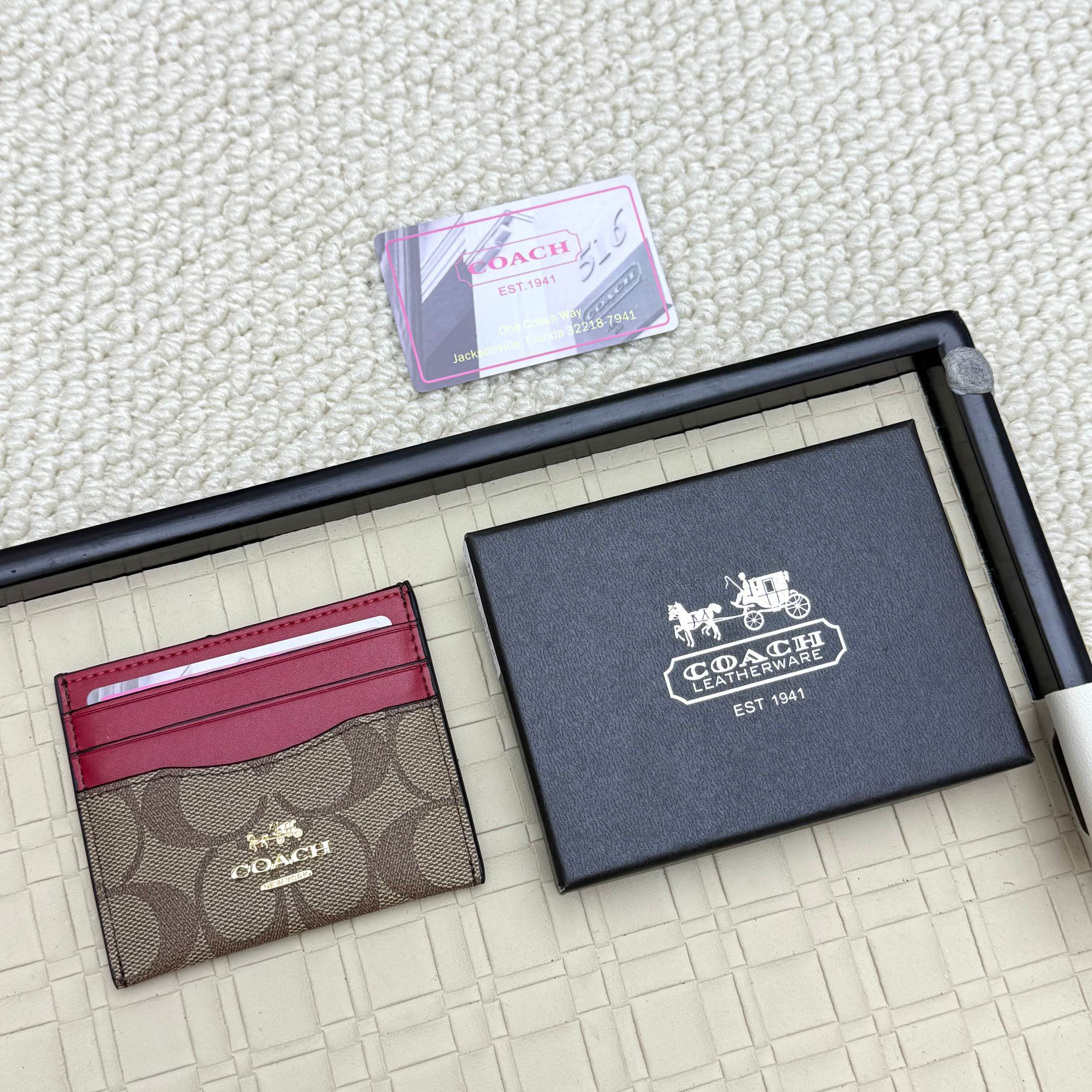 Coach Mini Card Case 5786