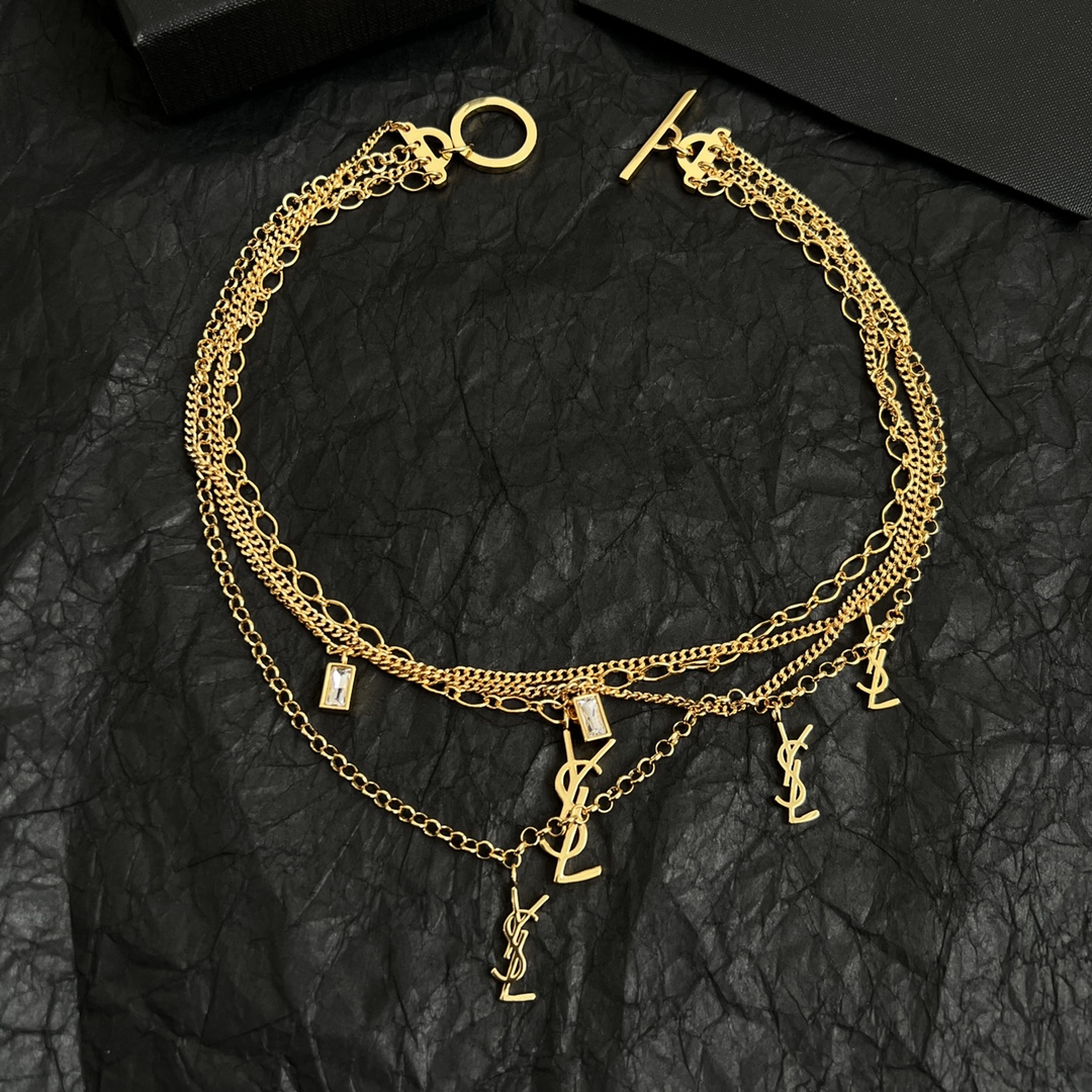 Saint Laurent Jewelry Necklace Medieval Necklace