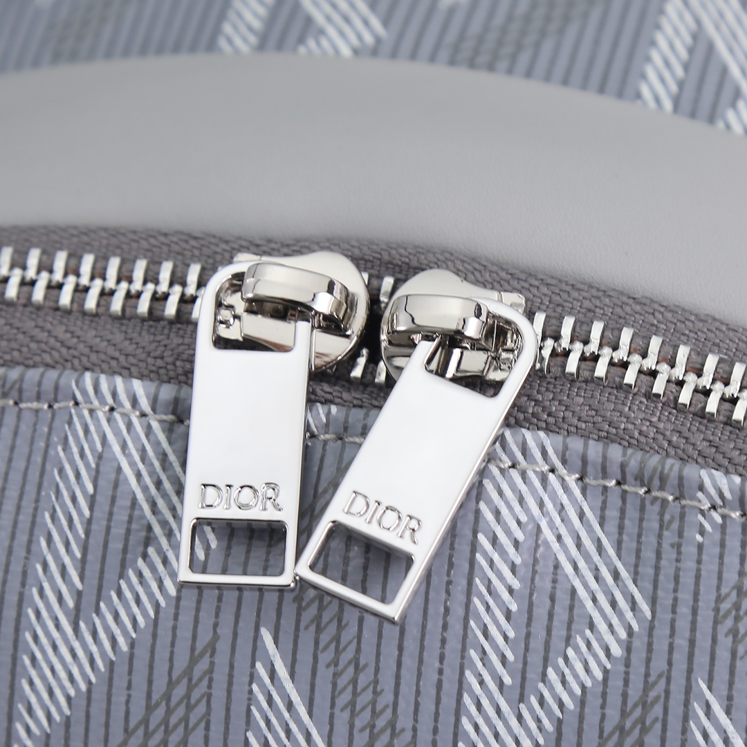 Large Rider Backpack Gray canvas 6601 LM032 30cm