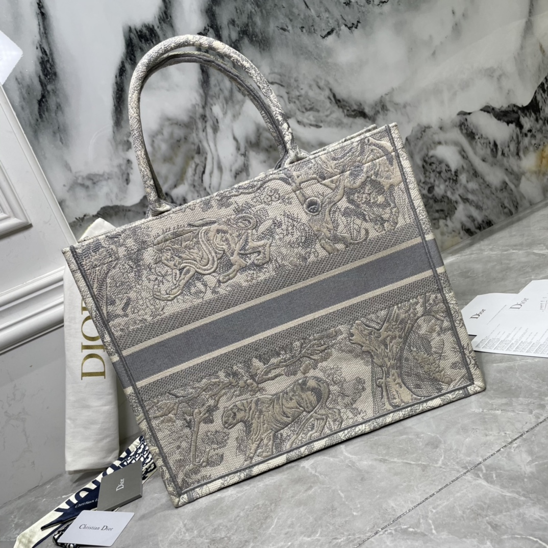 10A + top quality Large Dior Book Tote 0175 XB042 42cm