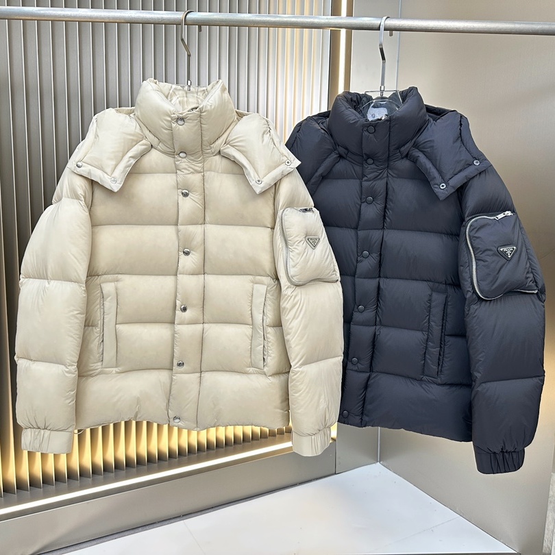 Prada Down Jacket Men's Exclusive Clothes