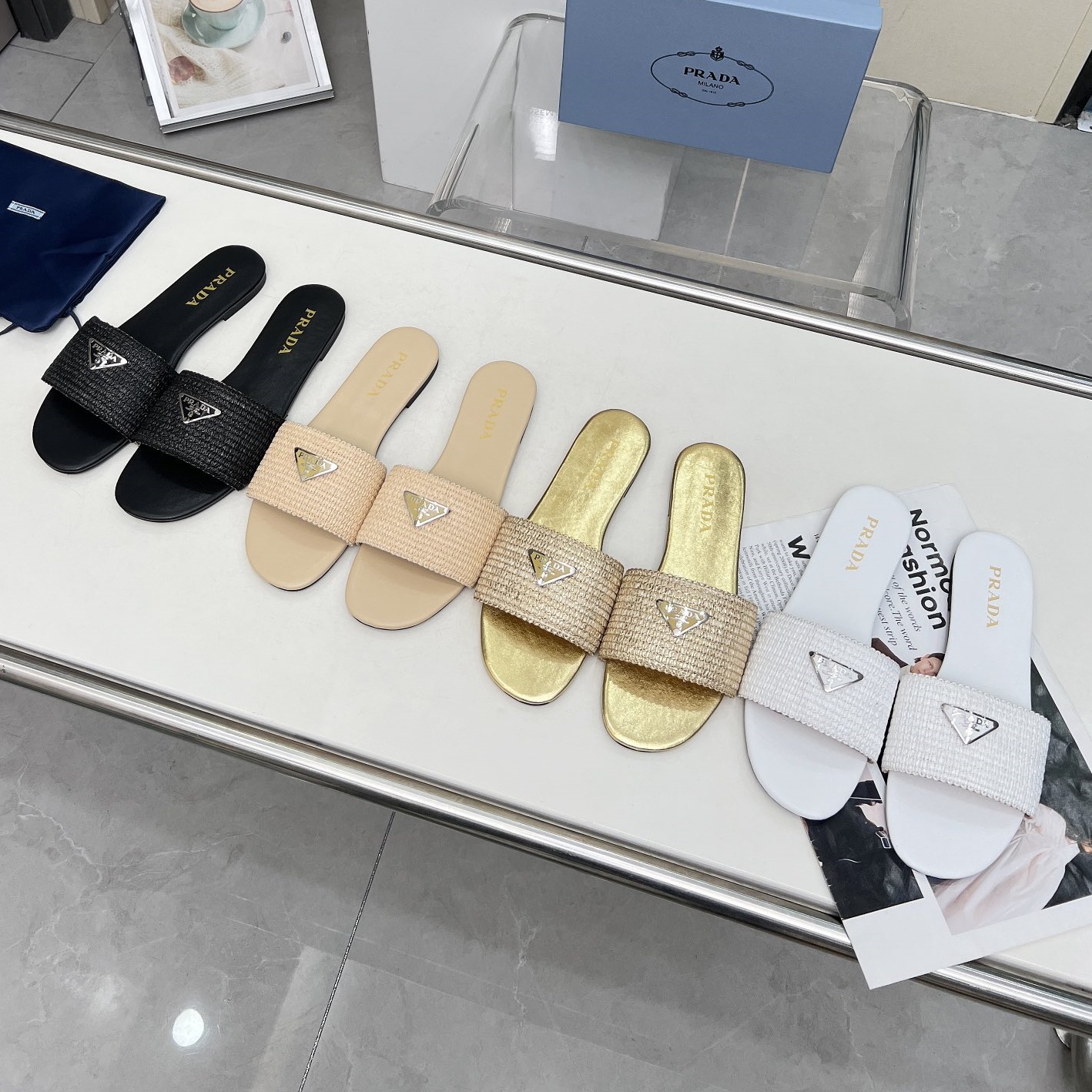 Prada Shoes Latest women's slippers