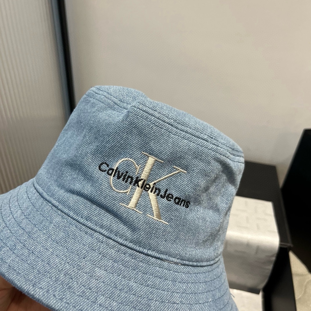 CK Hat Denim Bucket Hat 57cm Accessories