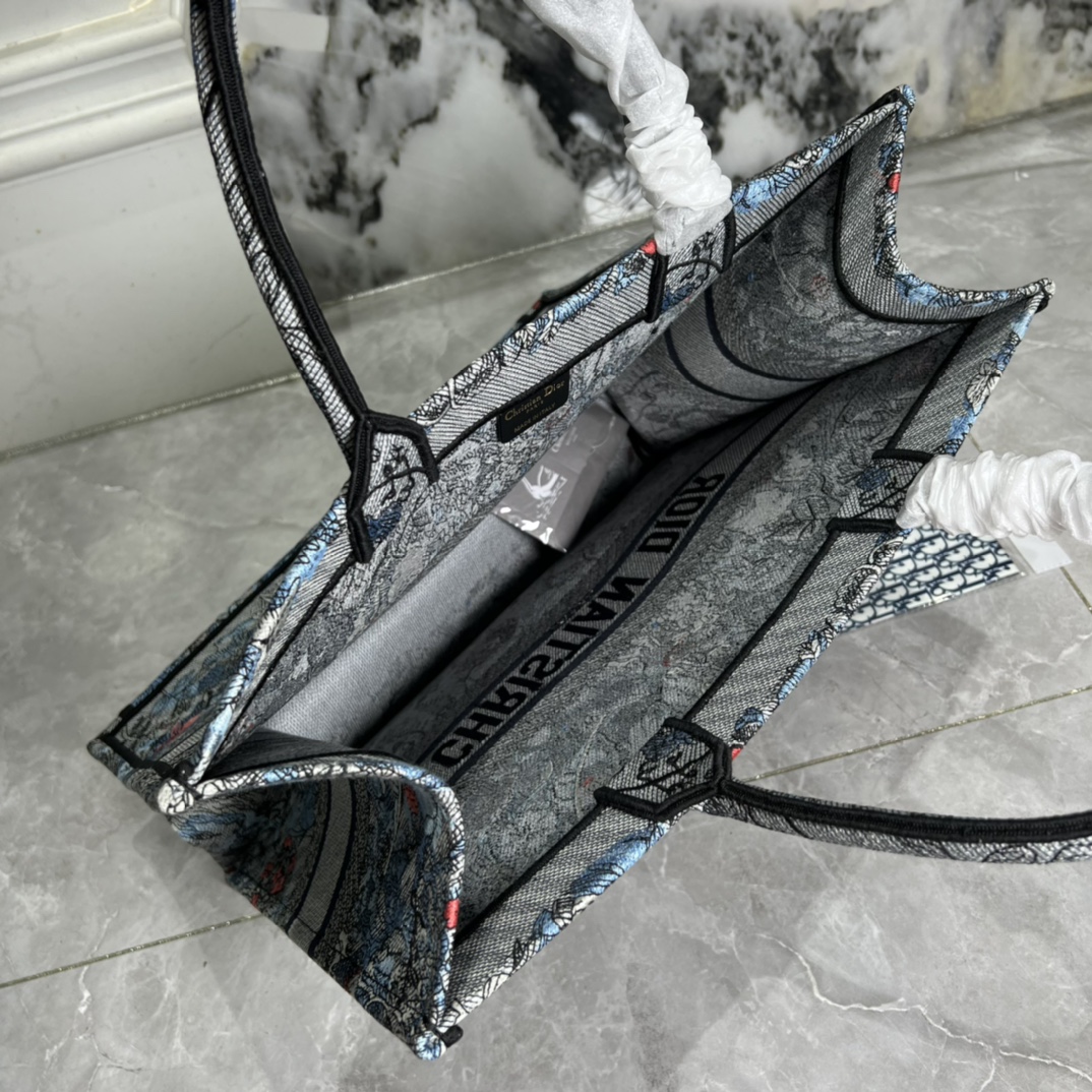 10A + top quality Large Dior Book Tote 0175 XB042 42cm