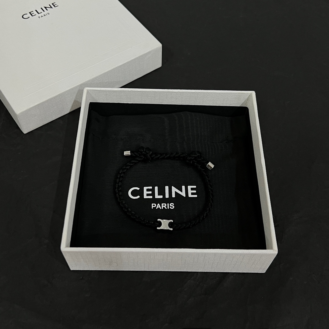 Celine Jewelry Bracelets Arc de Triomphe hemp rope design