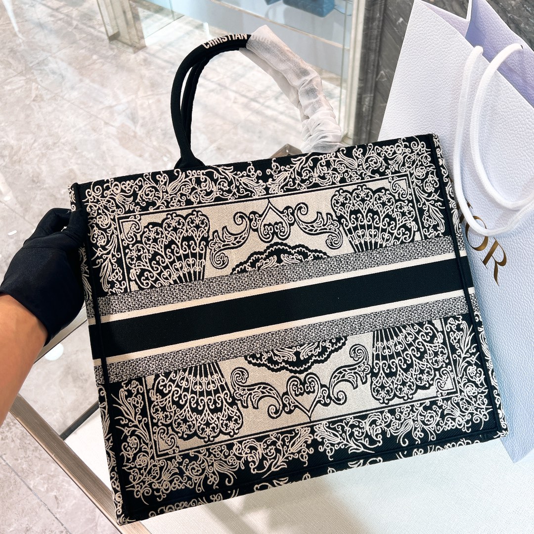 10A + top quality Large Dior Book Tote 1286 DLAM042 42cm