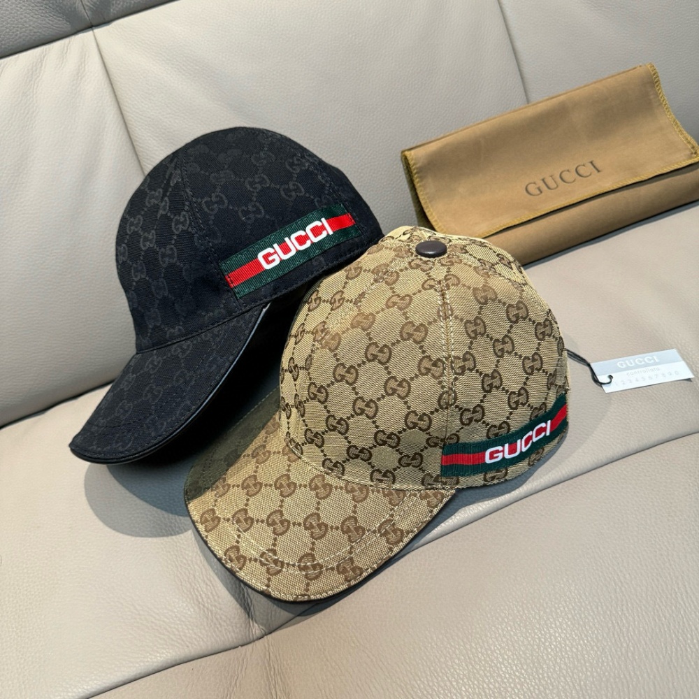 Gucci Hat Logo Webbing Baseball Cap Accessories