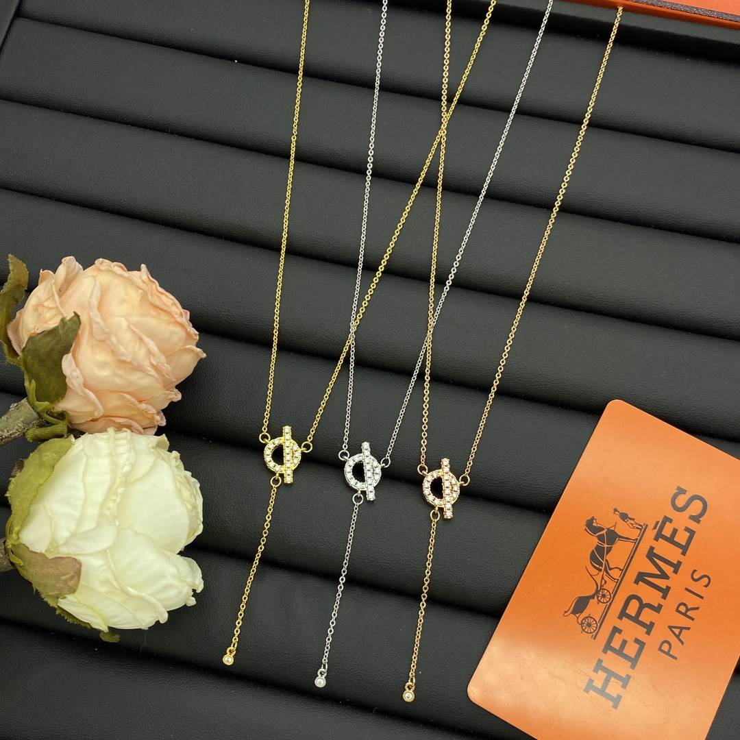 Hermes Jewelry Necklace Tassel