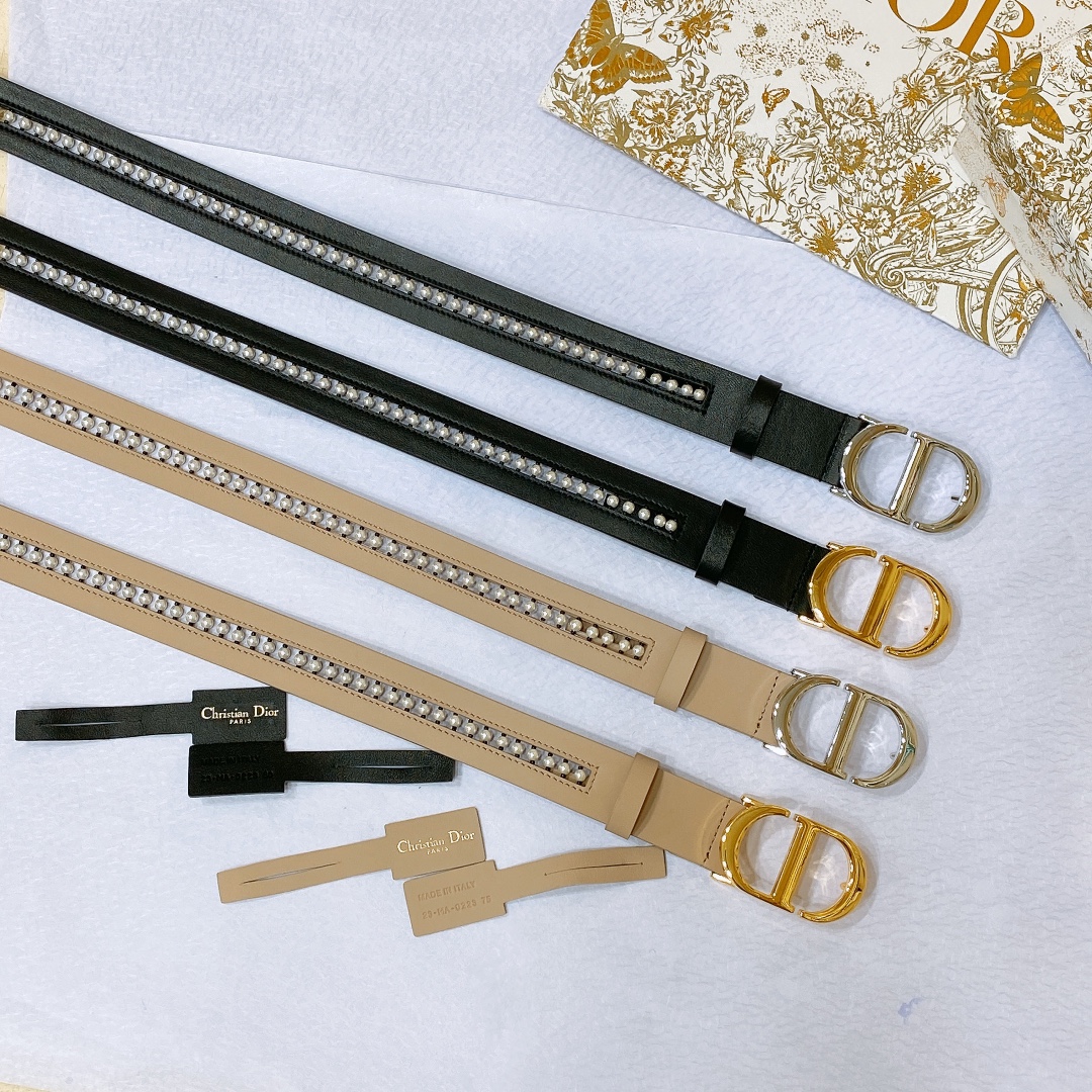 Dior Belt 001 22PJ081 2.5cm