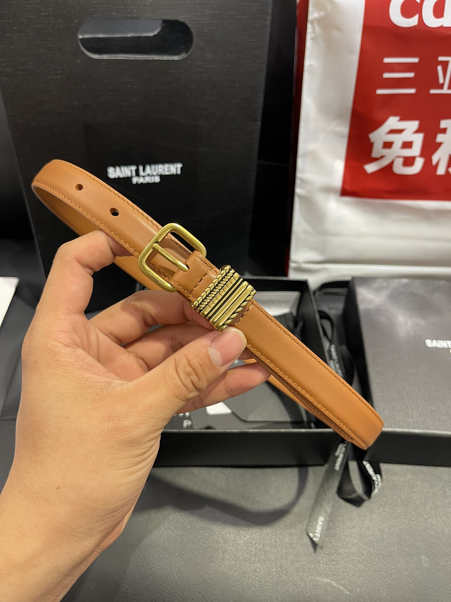 YSL Belt 008 22PJ081 2cm