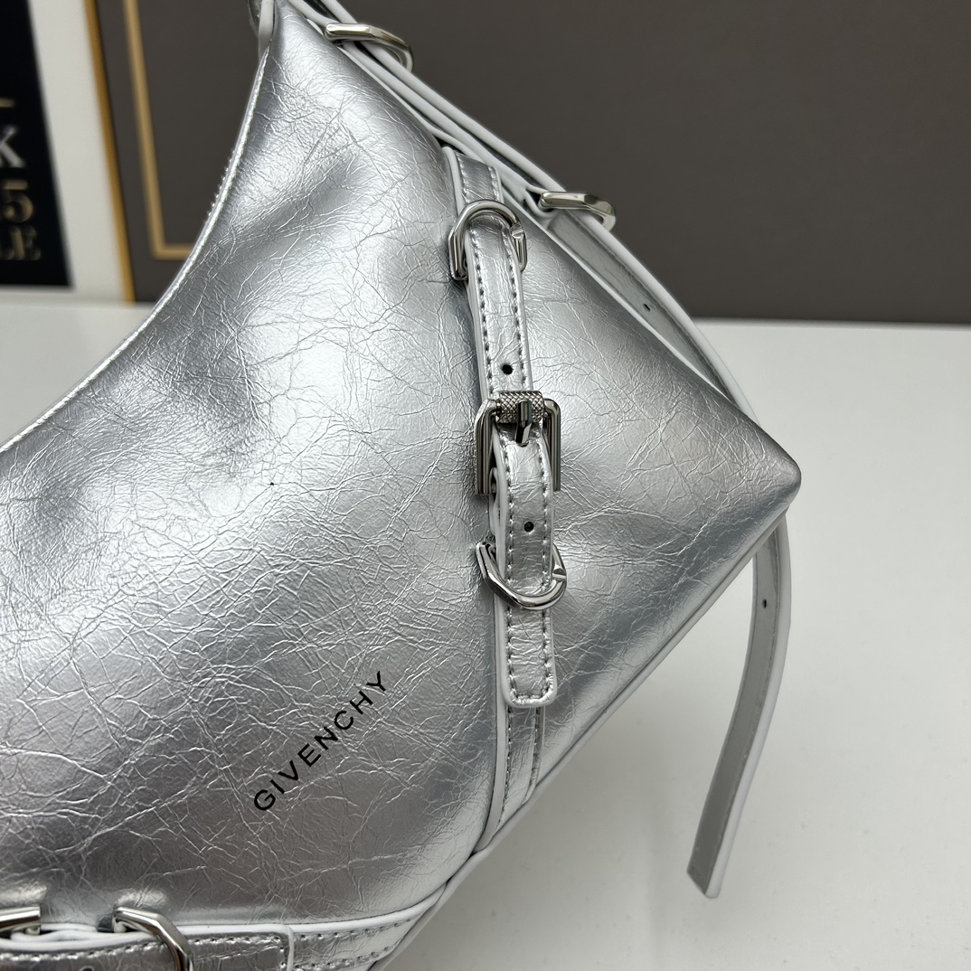 Mini Voyou Bag Silver 2023 LM002 24cm