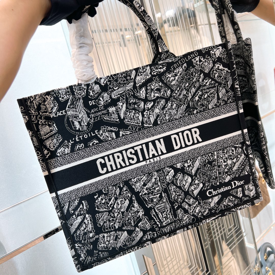 10A + top quality Large Dior Book Tote 1286 DLAM042 42cm