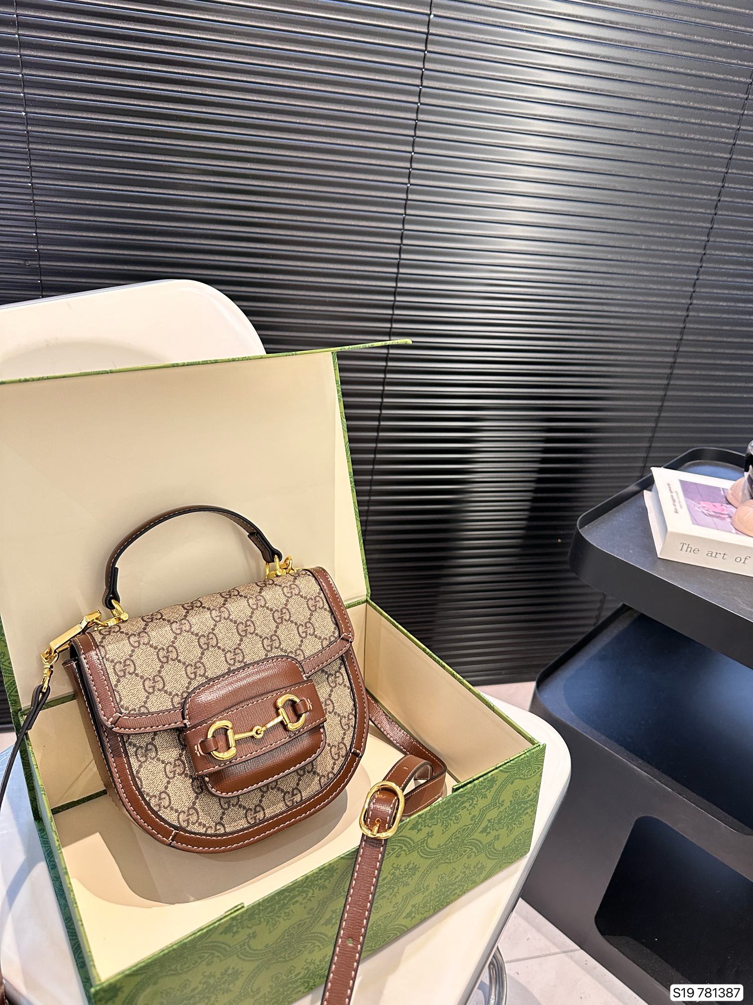 Gucci Horsebit 1955 Handbag 781387 LLS061 19cm