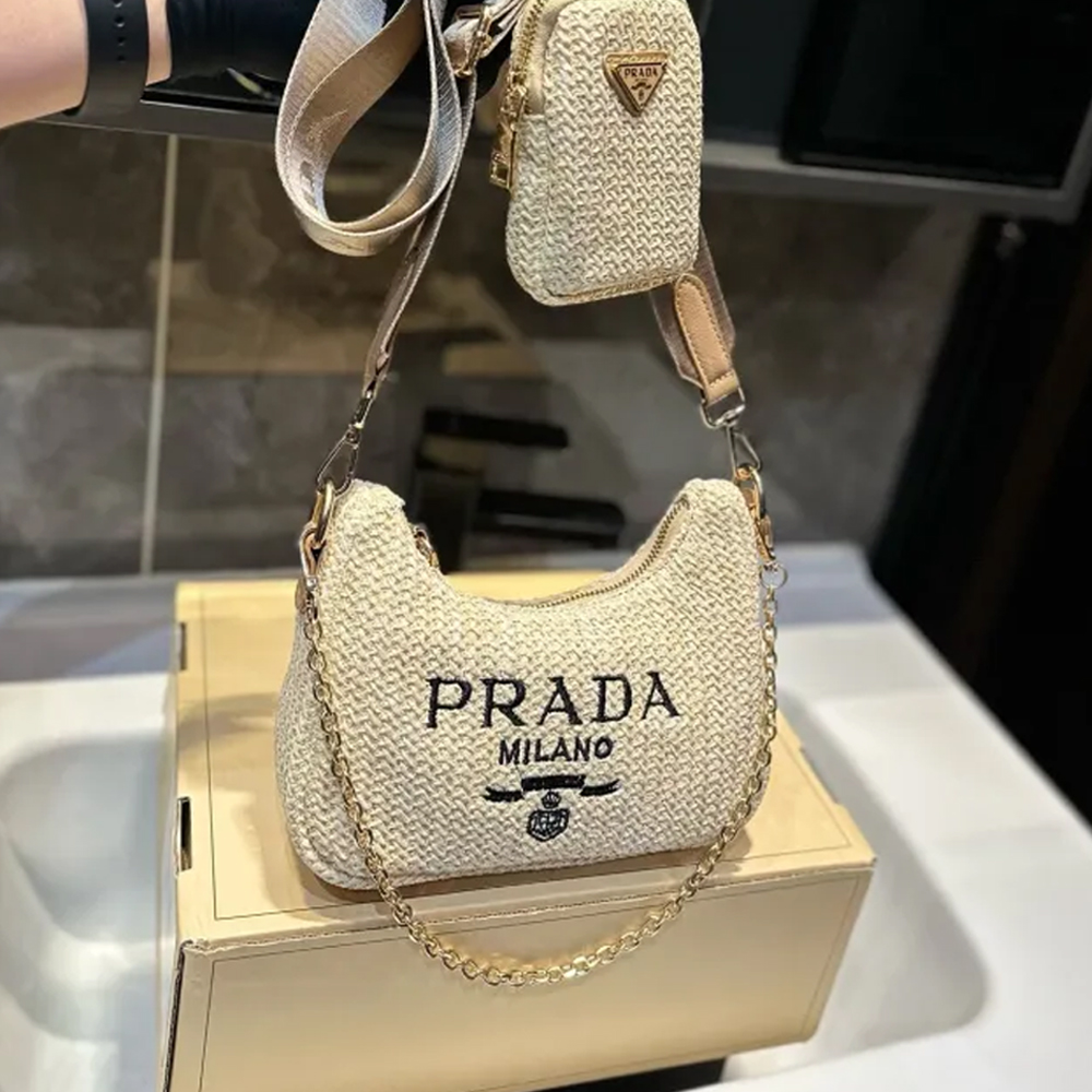 Prada Re-Edition 2005 Hobo Bag 011 DB041 20cm