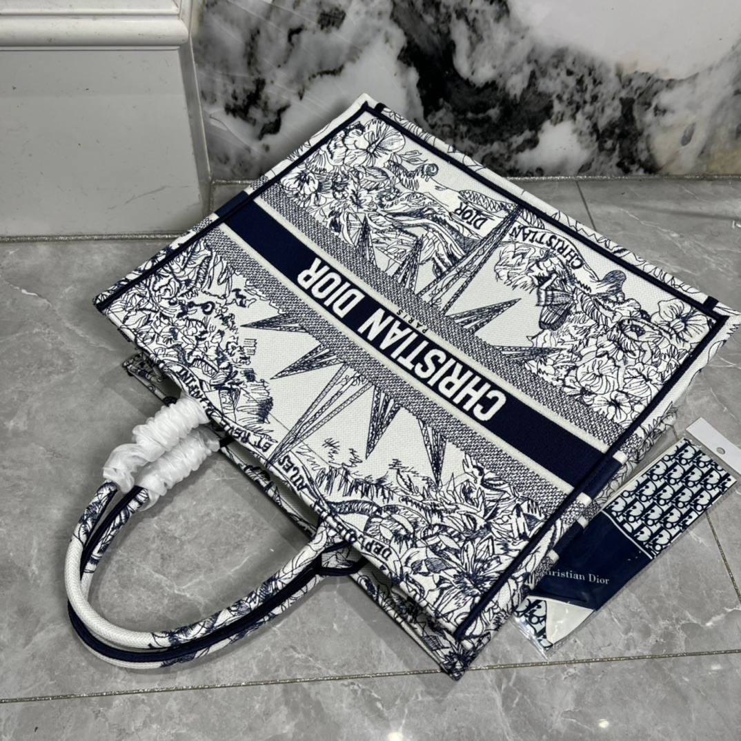 10A + top quality Large Dior Book Tote 0175 XB042 42cm
