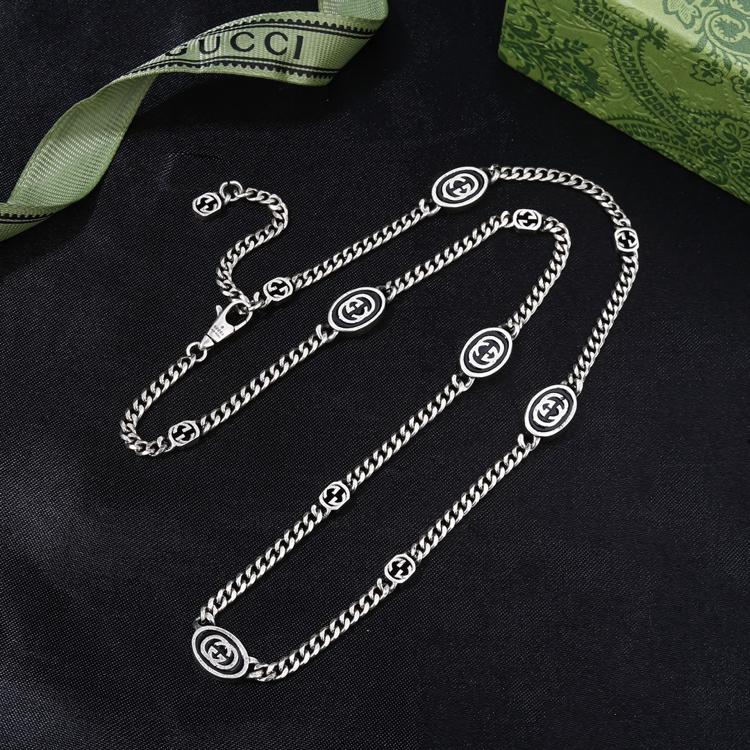 Gucci Jewelry Necklace Double G is definitely Gucci style