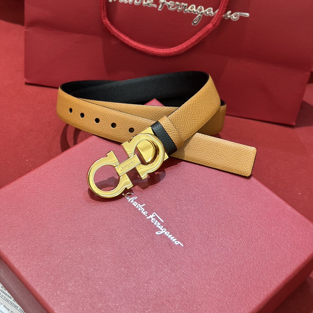 FERRAGAMO Belt 005 22PJ081 2.5cm