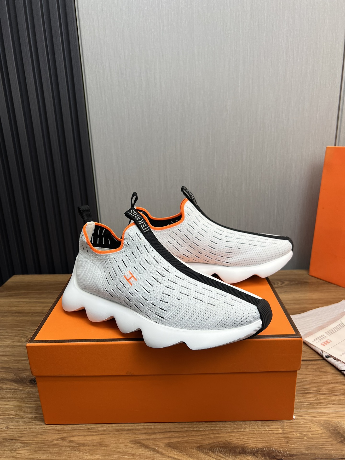 Hermes Shoes Casual Shoes TPU Cowhide