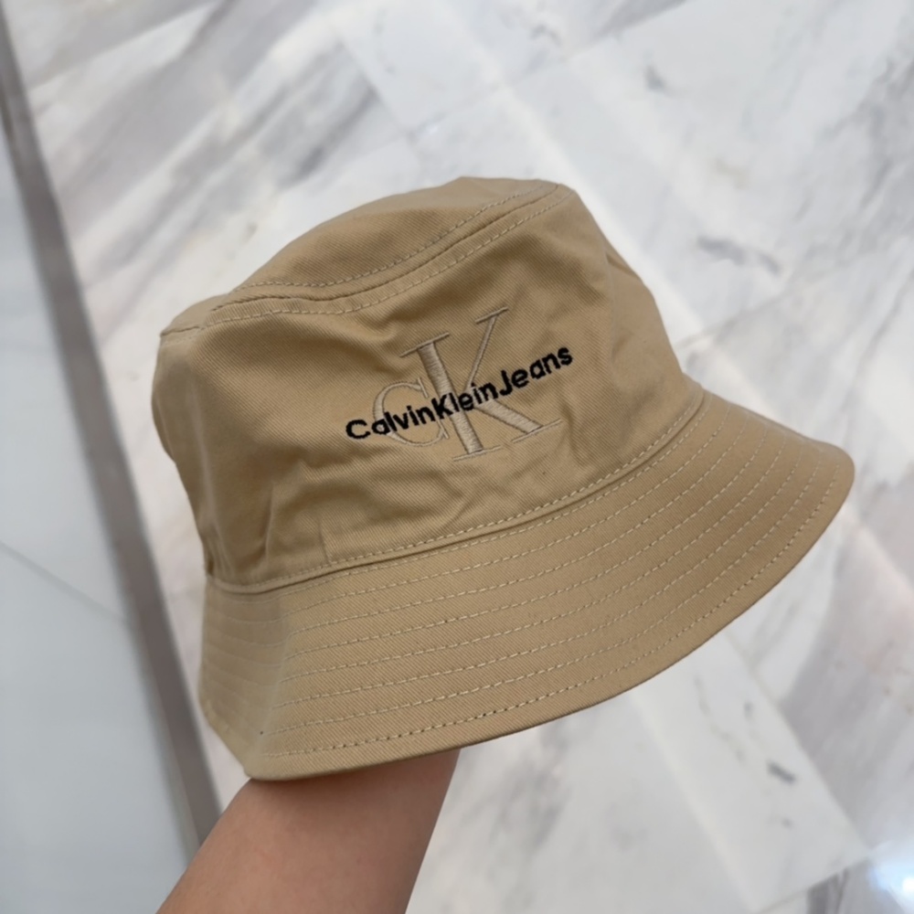 CK Hat Embroidered Bucket Hat Accessories