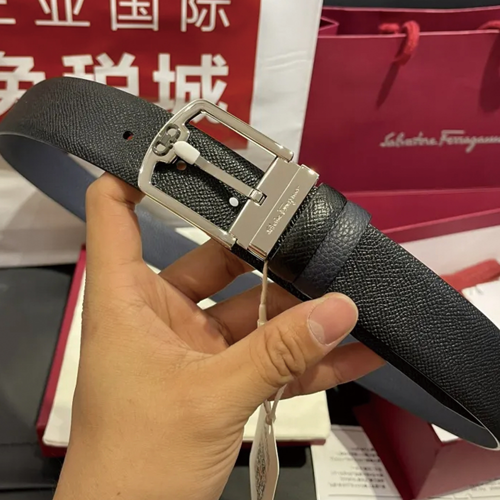 FERRAGAMO Belt 001 22PJ081 3.5cm