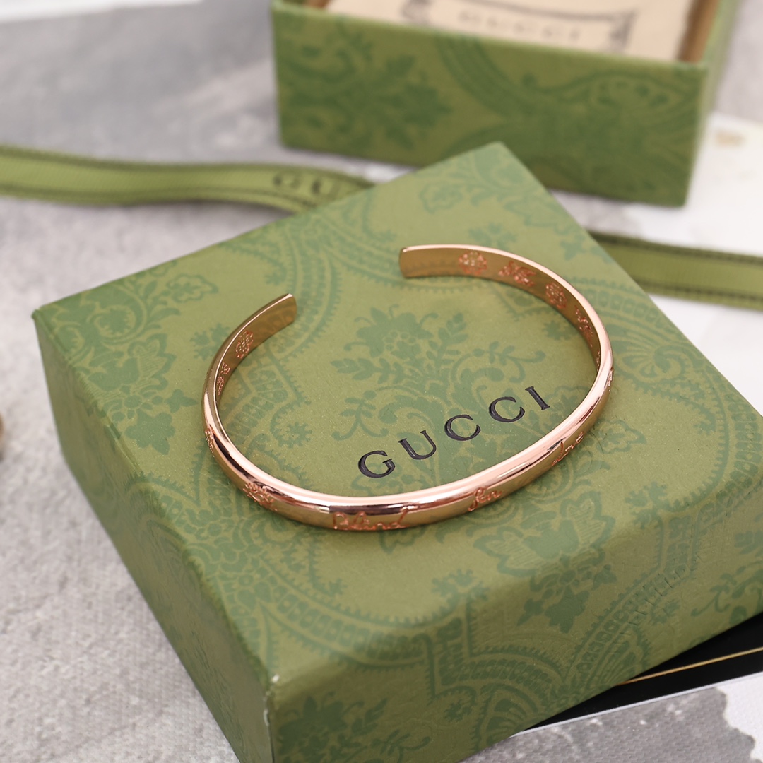 Gucci Jewelry Bangle Printing and Carving