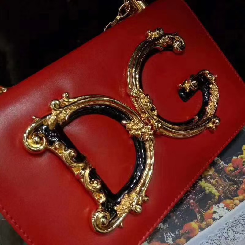 D&G 6315-1 Red plain LM012 21cm