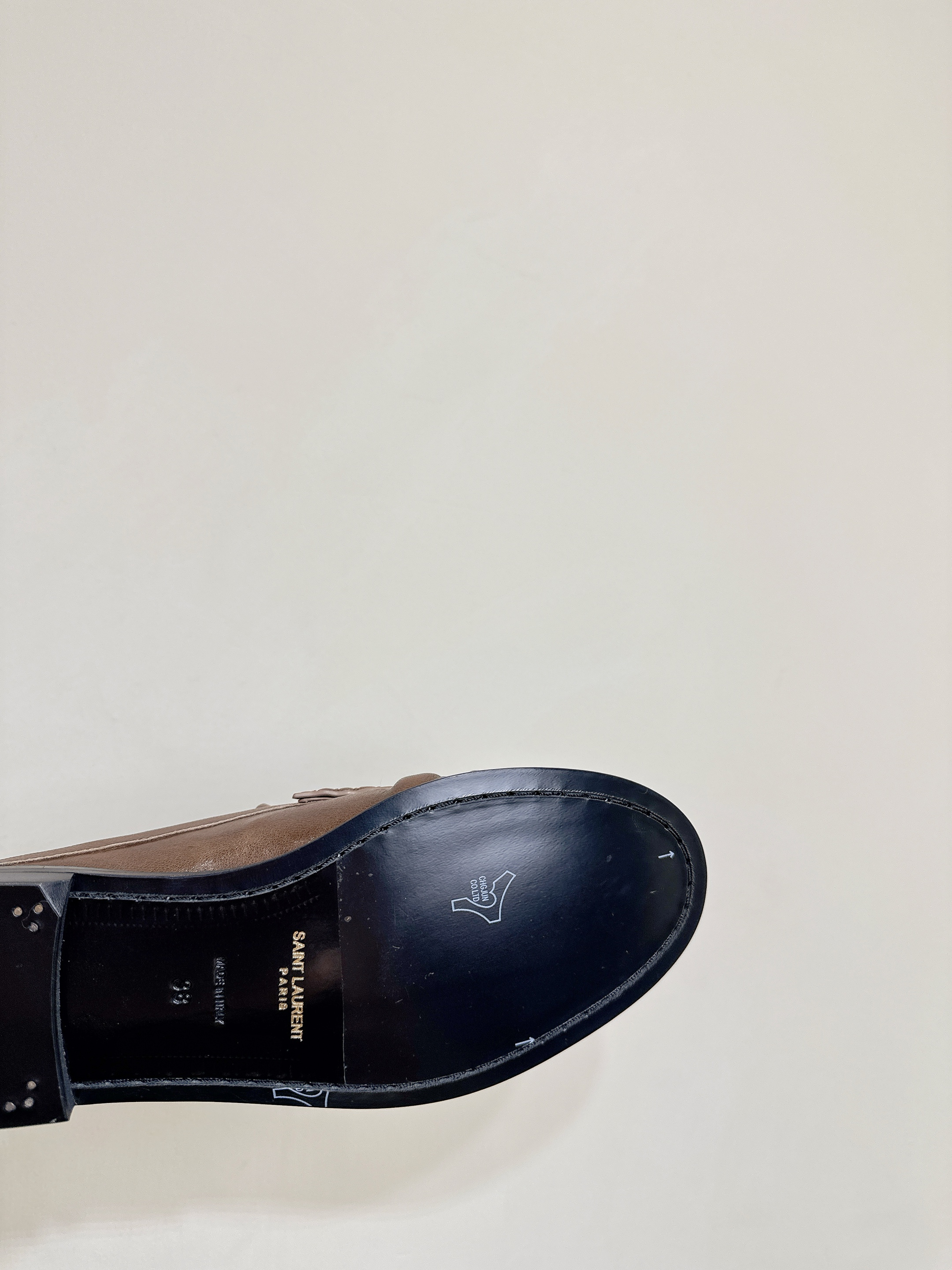 Saint Laurent Shoes Loafers Cowhide