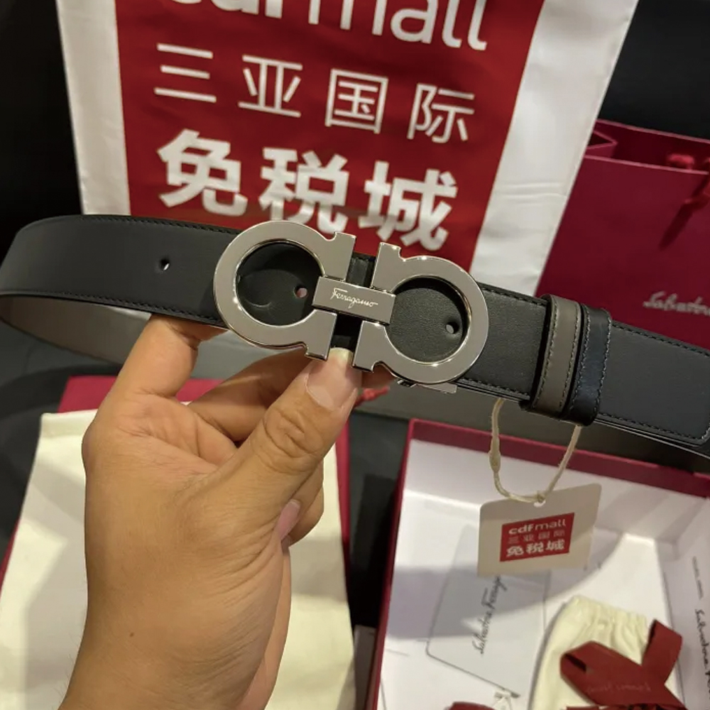 FERRAGAMO Belt 002 22PJ081 3.5cm