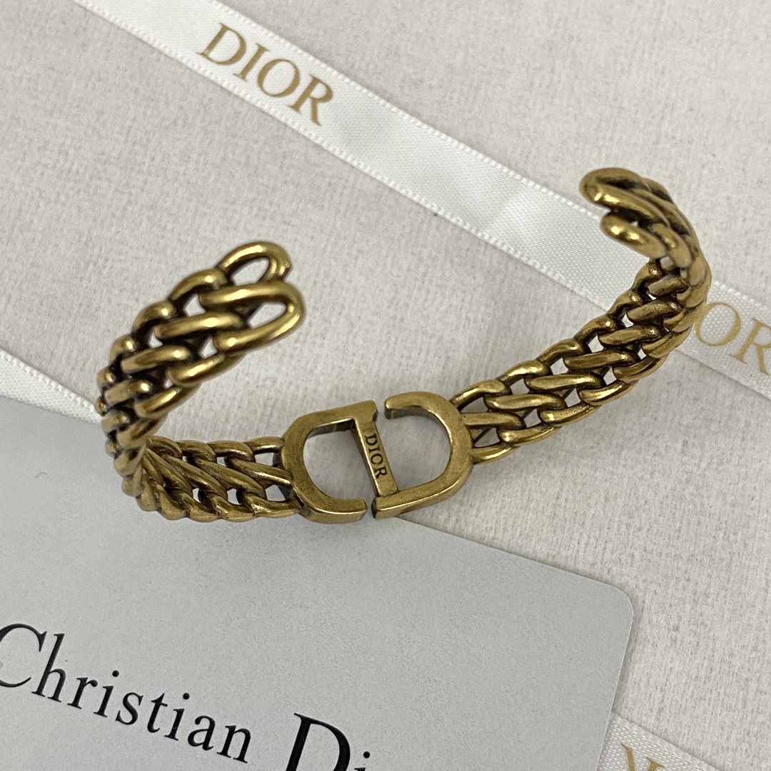 Dior Jewelry Bangle  Dior rhinestone CD