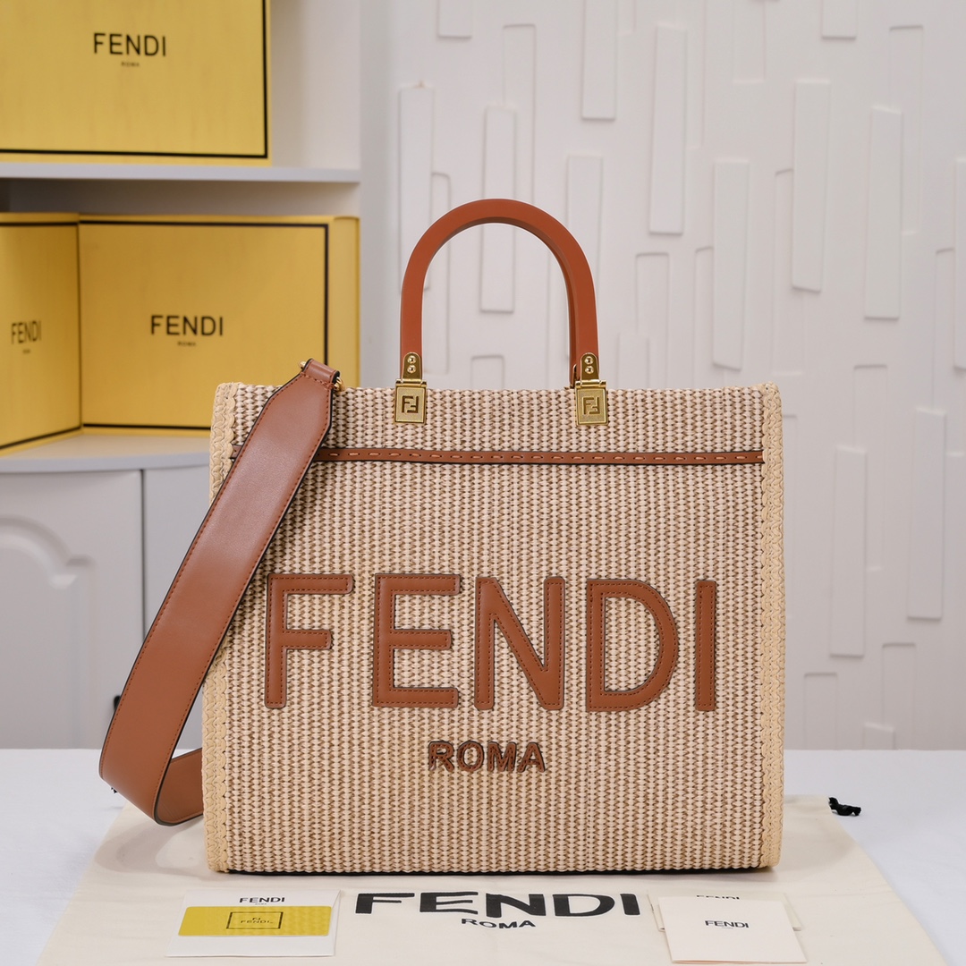 FENDI Sunshine Tote 9914 LM042 31cm