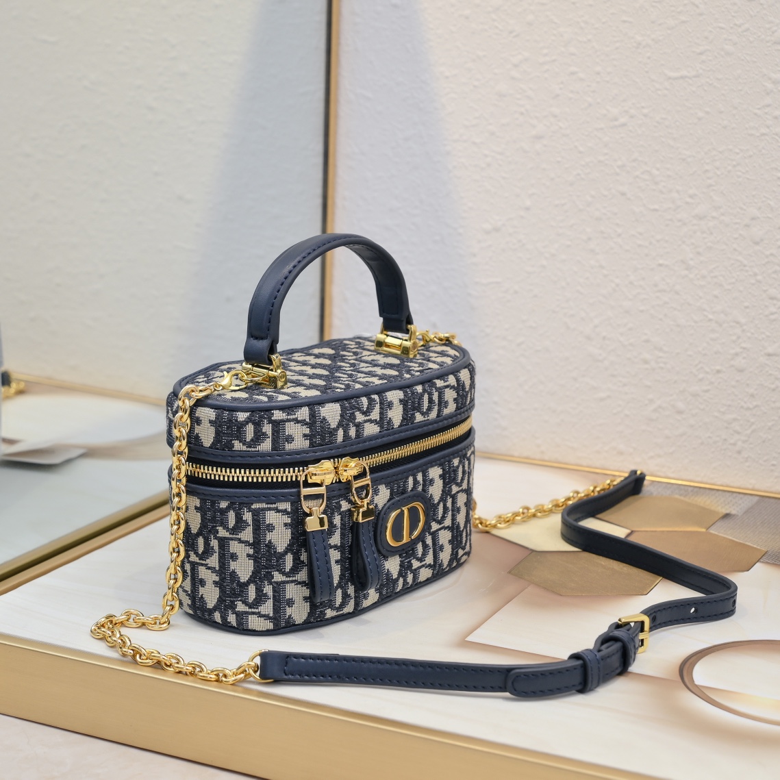 Dior Bag 30 montaigne Mini vanity Crossbody Bag 7099