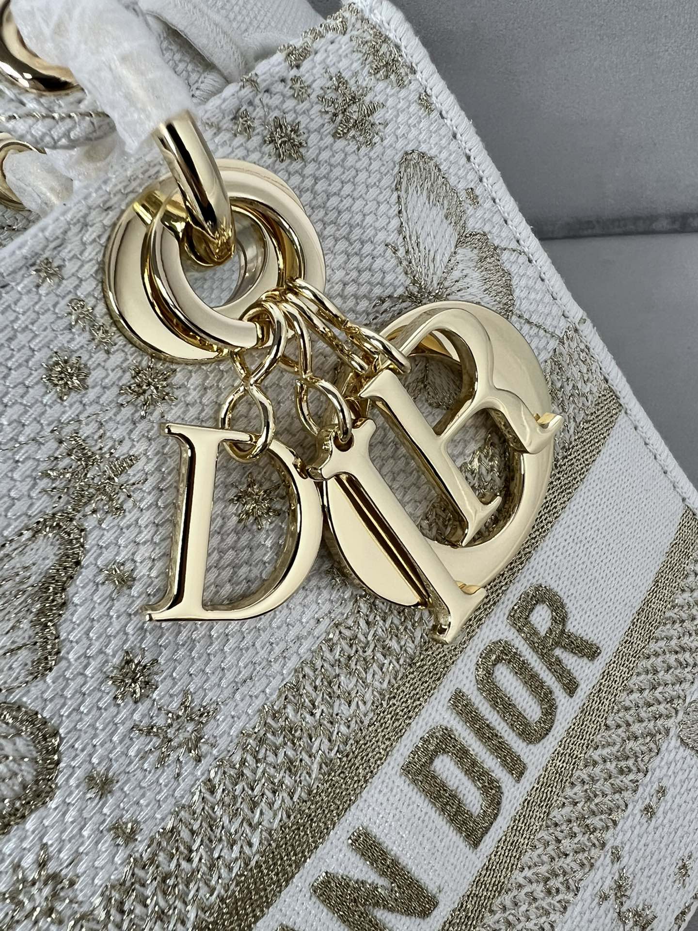 10A + top quality Dior Lady D-Lite Bag 9921 LM082 17cm