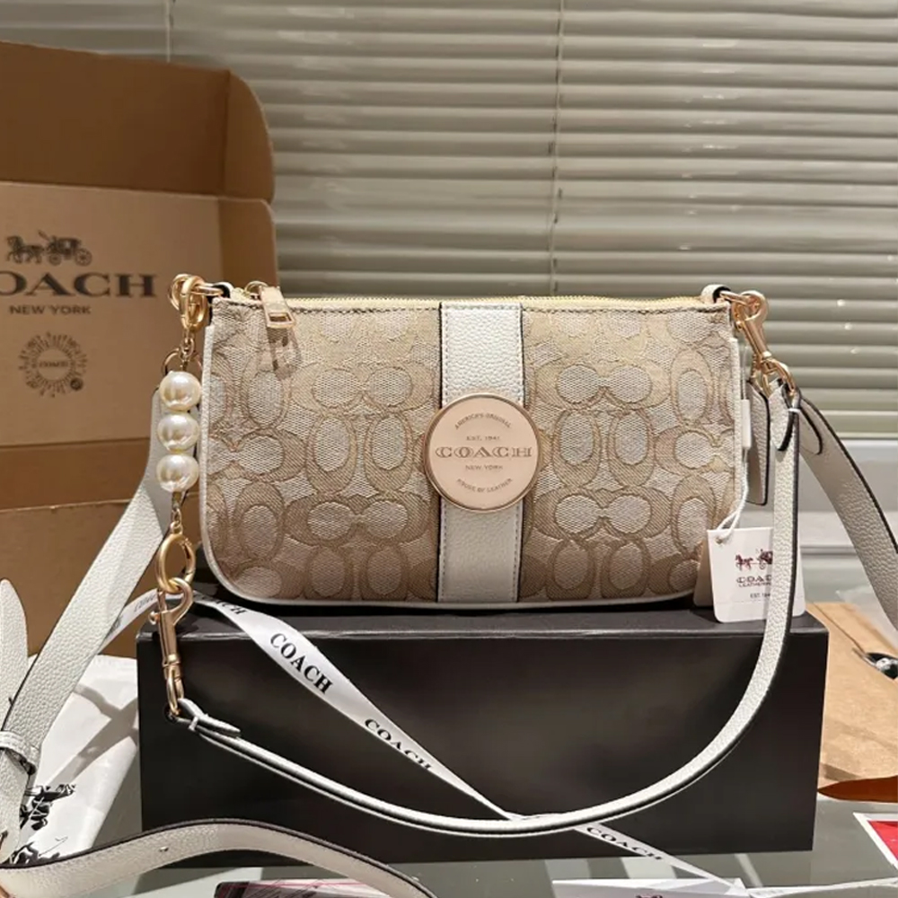 COACH LONNIEBAGUETTE Bag 029 LLS561 25cm