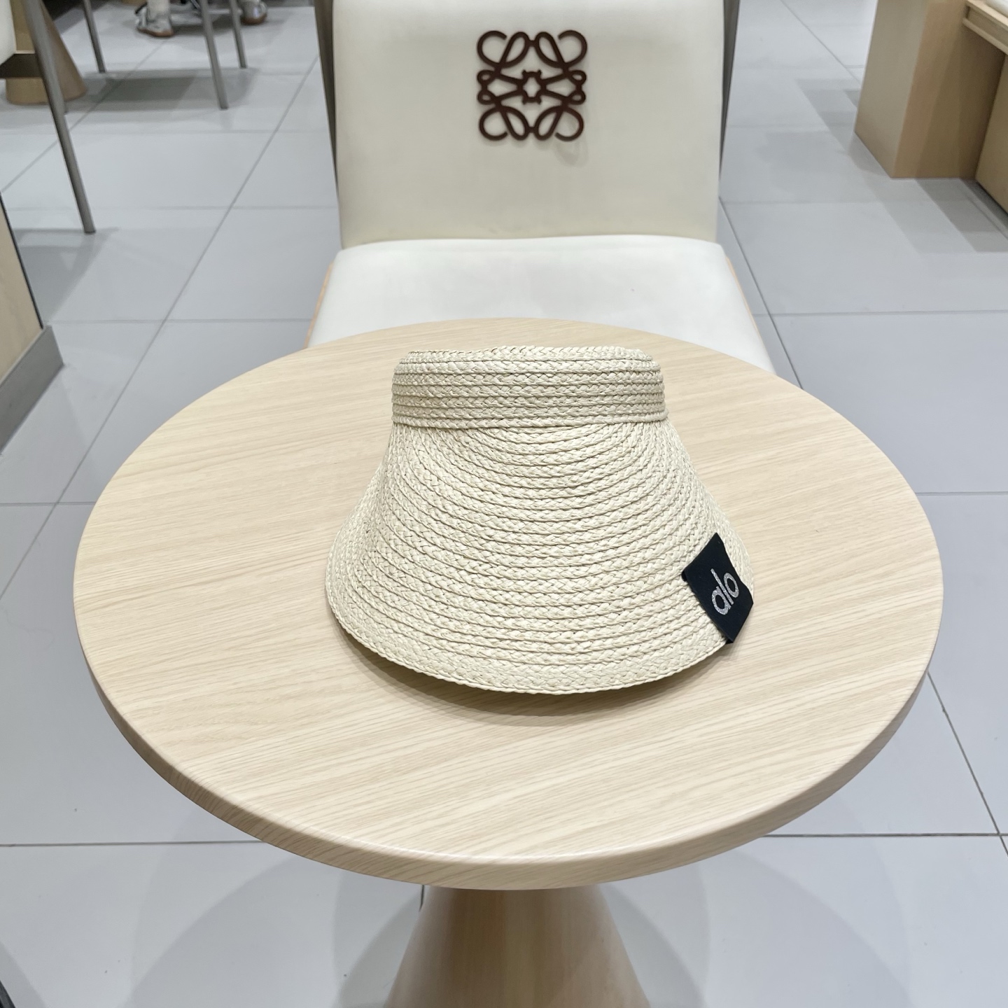 Alo Hat Raffia Visor Hat Accessories