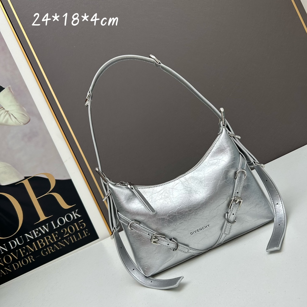 Mini Voyou Bag Silver 2023 LM002 24cm