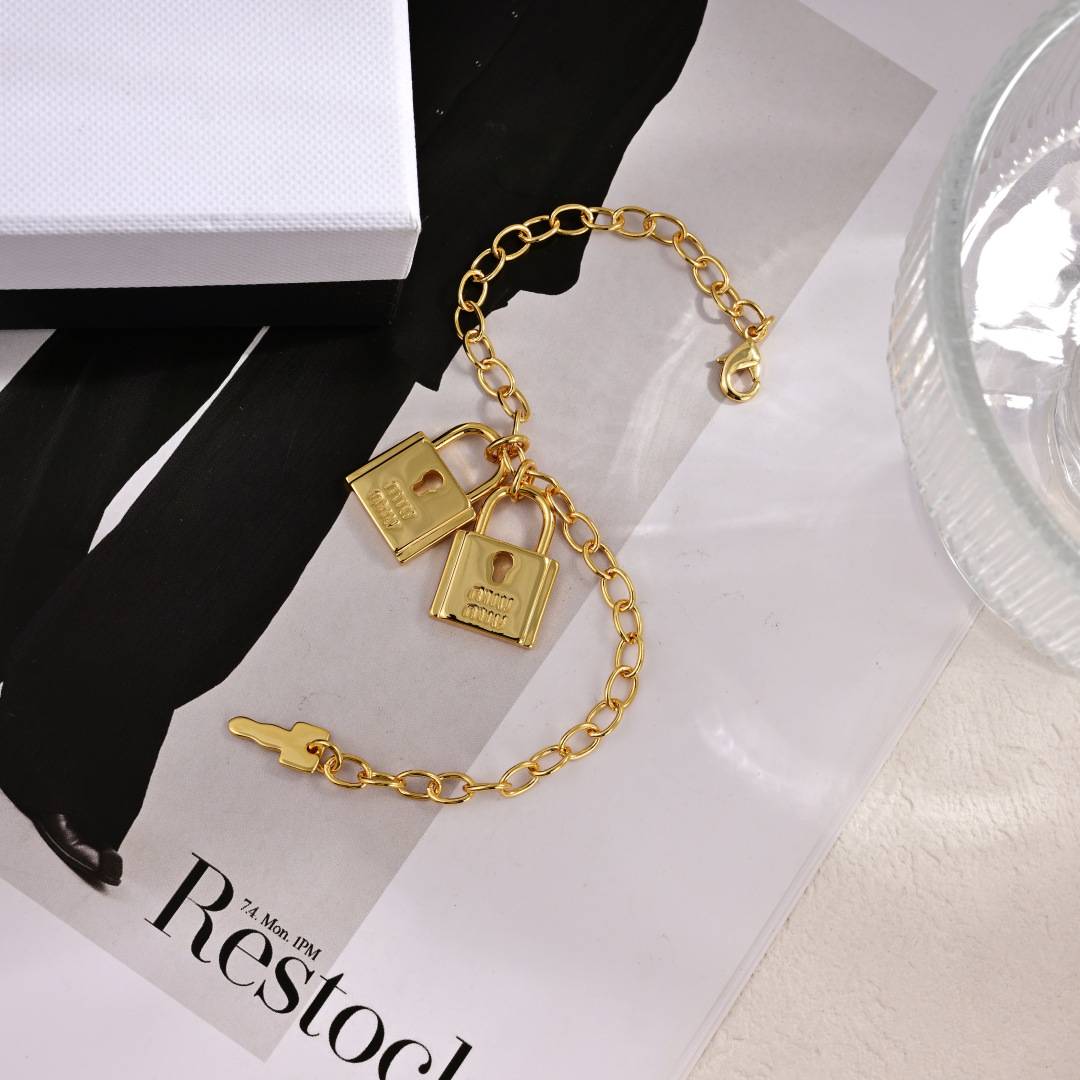 Miu Miu Jewelry Bracelets Lock bracelet
