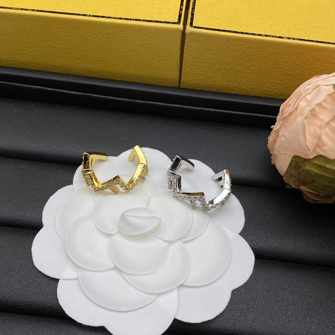 Fendi Jewelry Rings Open Fine Drill
