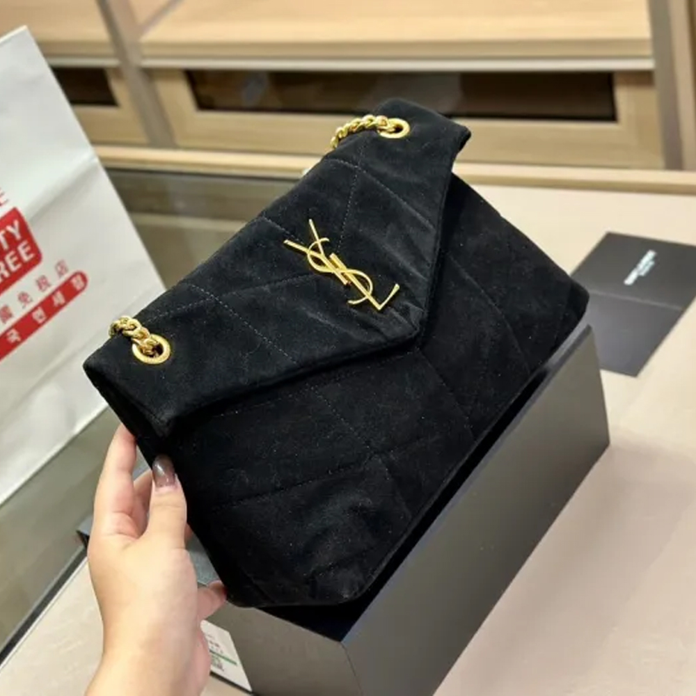 YSL Loulou puffer 4752 DB551 28cm