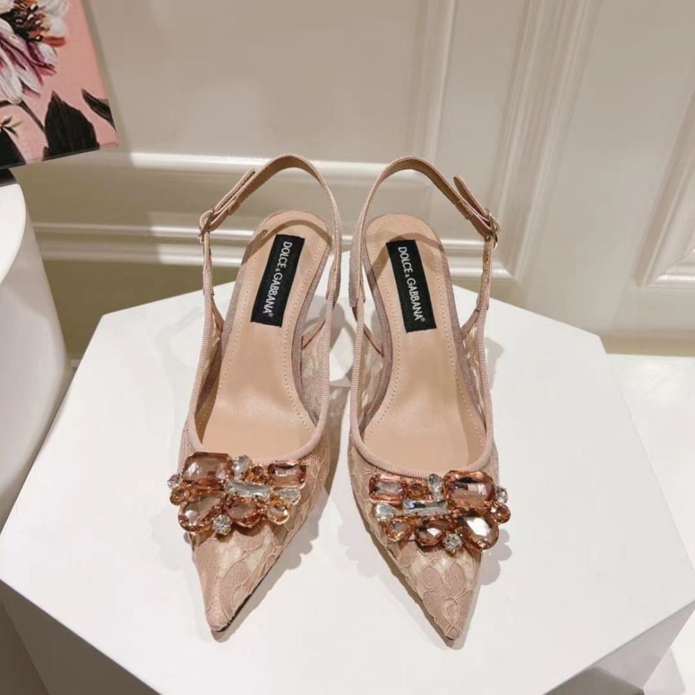 D&G Shoes Heels 6.5CM