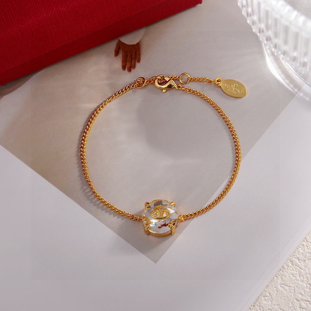 Valentino Jewelry Bracelets Single Diamond Bracelet