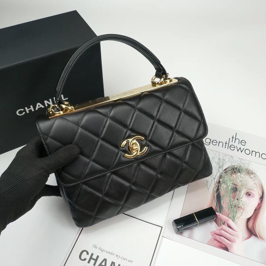 Chanel Handbag 92236 PYD032 25cm