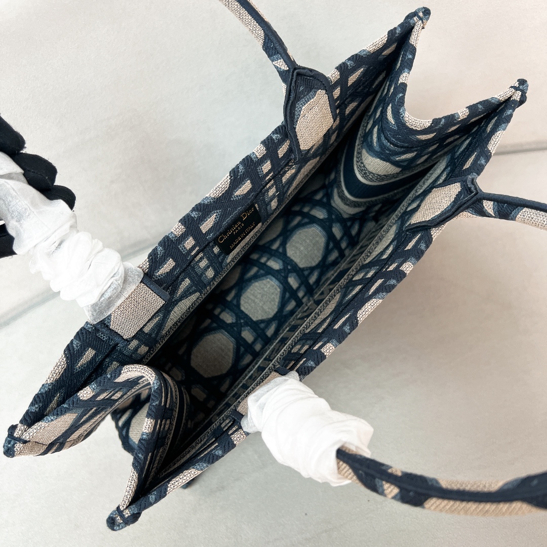 10A + top quality Medium Dior Book Tote 1296 DLAM022 36cm