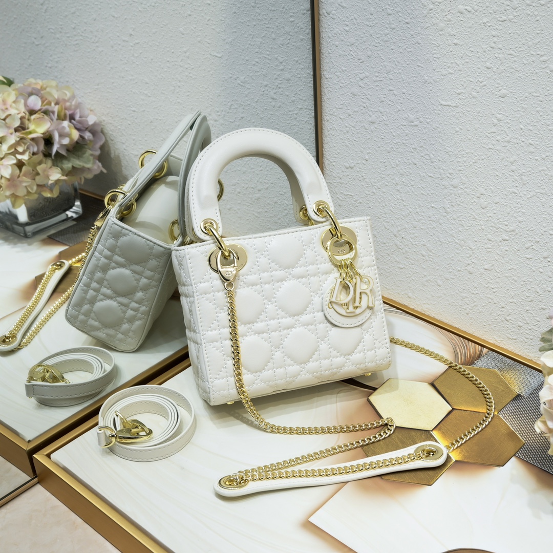 Dior Mini Lady Dior Bag 2077 XB051 17cm