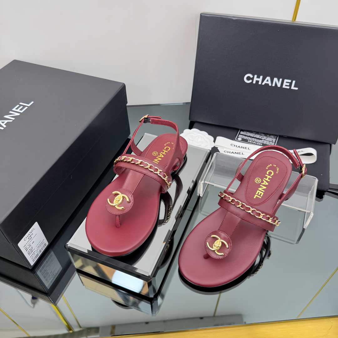 Chanel  Shoes Summer new women's clip on sandals