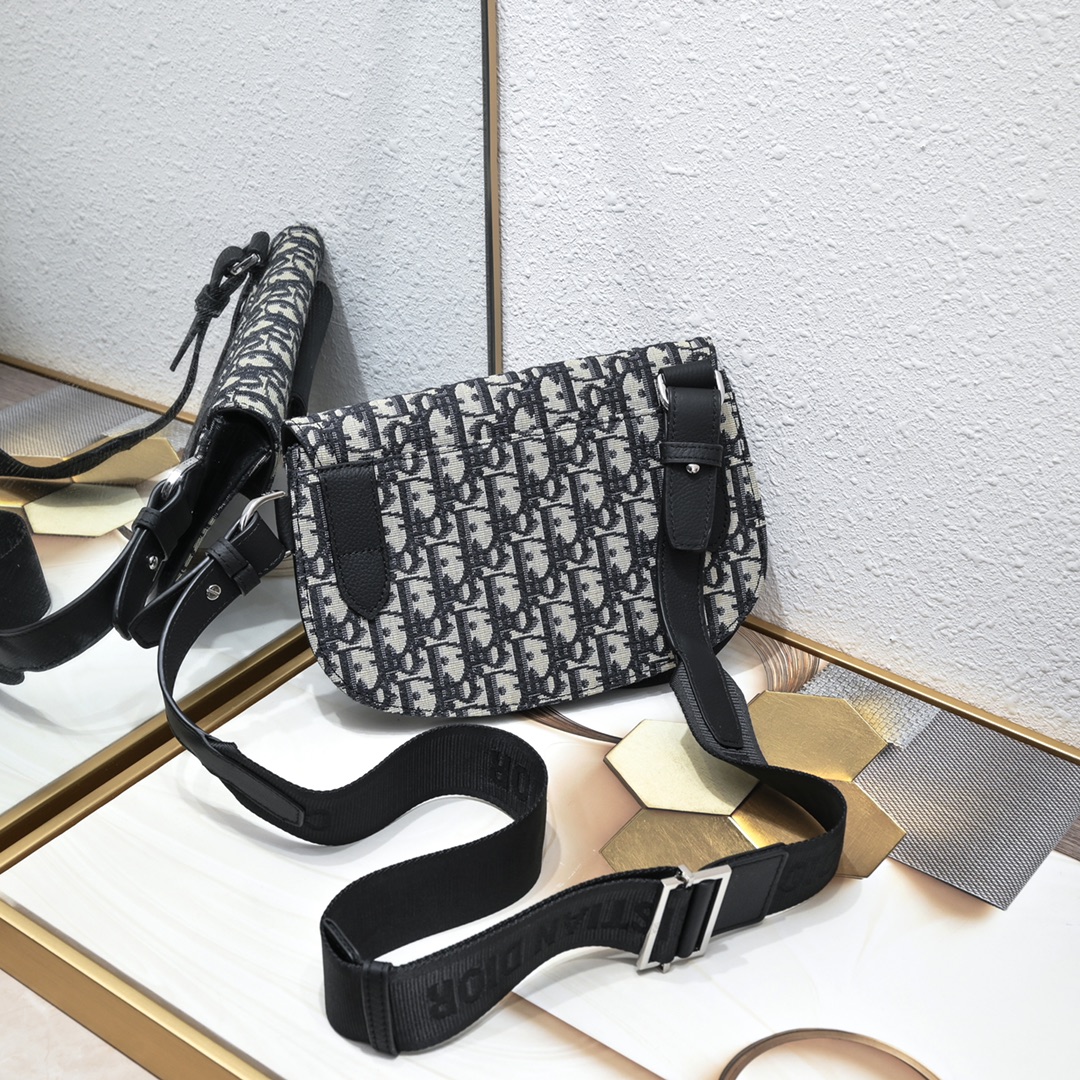 Saddle Bag Blue print 1088 LM581 23cm