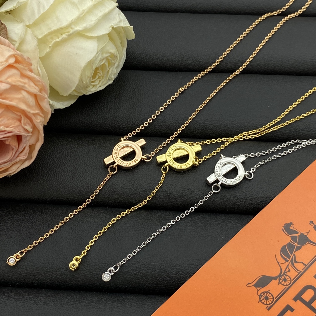 Hermes Jewelry Necklace Tassel